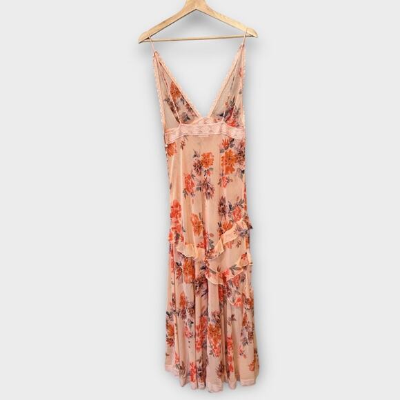 Free People Stay Awhile Maxi Dress Size Large - Picture 7 of 14